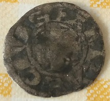 Denier parisis d'Arras pour Philippe II "Auguste" 214