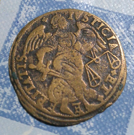 IUSTICIA ET E EPITATIS (à la place de PIETATIS), Nuremberg. 251