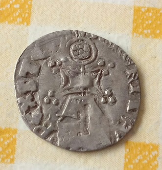 Pièce d'argent re-taillé, Helm 5101