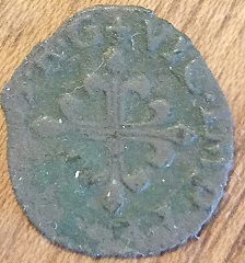 Liard del Delfino Ticione (Desana, Italia),año 1583 810