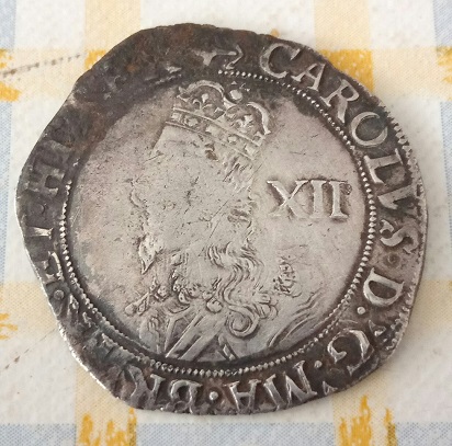 Inglaterra, 1Shilling de Carlos I, 1638-39  959