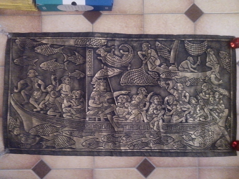 Peinture sur rouleau - Reproduction frise temple d'Angkor Img_2020