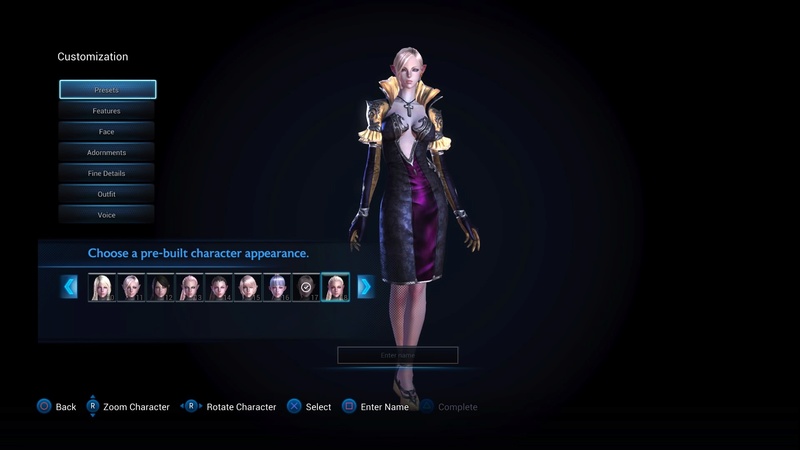 Impressions: Tera [Beta] (PS4 Retail) Charac10