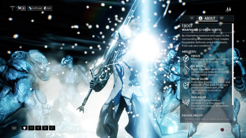 Guide: Warframe tips! (PS4) Frost10