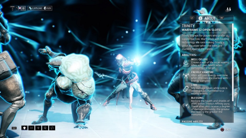 Guide: Warframe tips! (PS4) Trinit10