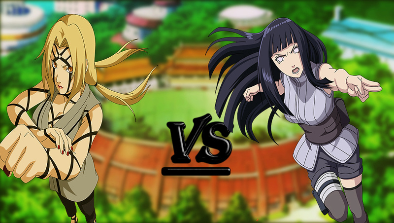 Tsunade vs Hinata 76654511