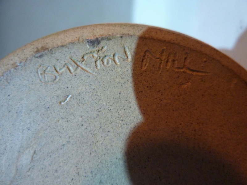 Buxton Mill Pottery - Paul Trett and GRM mark  00414