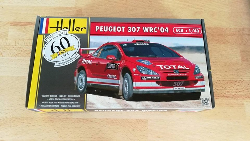 PEUGEOT 307 WRC 2004 1/43ème Réf 80115 00111