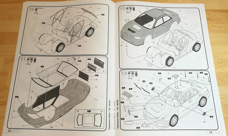 [1/24e] subaru impreza wrc 2003  - ref 80750  01231