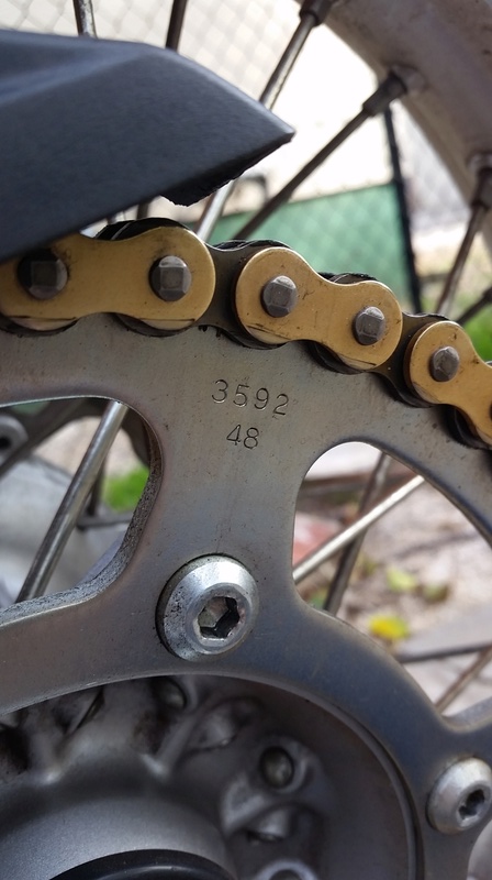 New 14-48 Sprocket causing chain to bounce 20171111