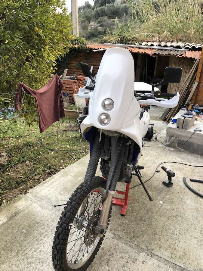 Carénage "Rallye" pour DRZ (ou autre...) 910