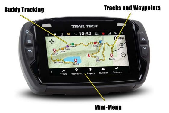 Nouveau GPS Trail Tech Voyager Pro Trail-11