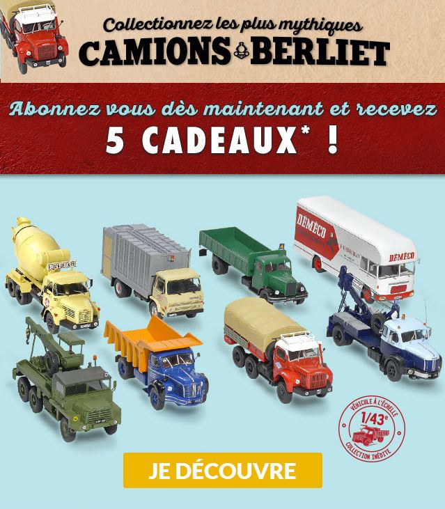 La collection "miniatures BERLIET" d'Hachette au 1/43 972