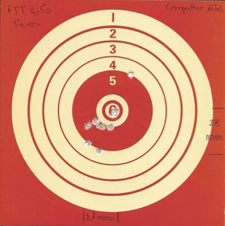 Brocock Compatto target 4,5mm 16J 20178-16
