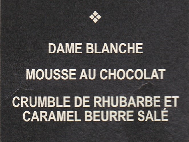 La rando du bistrot 2018 , Le menu ! Desser10