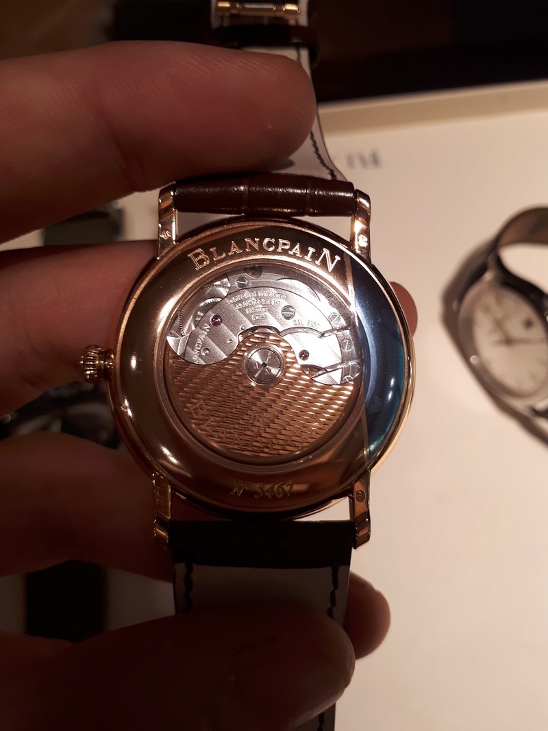 Quelques essais Blancpain, Piaget et Patek à Manama 20171214