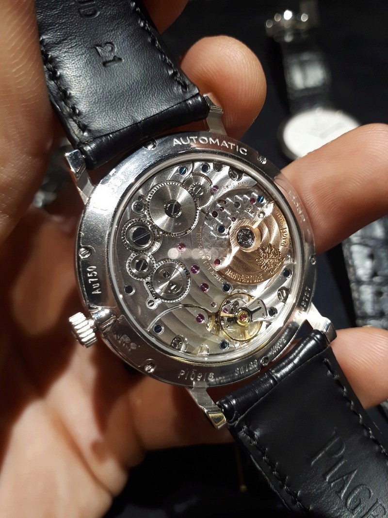 Quelques essais Blancpain, Piaget et Patek à Manama 20171219