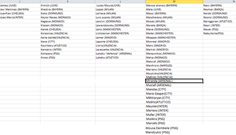 JUGADORES Y SUS CLUBES PACHANGUEROS 18 Jugado14