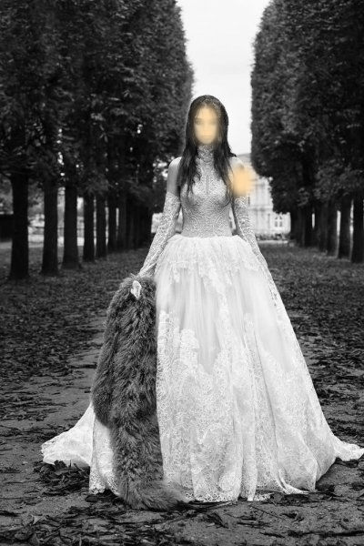 فستان شيفون من اجمل التصميم فستان الزفاف 62488511