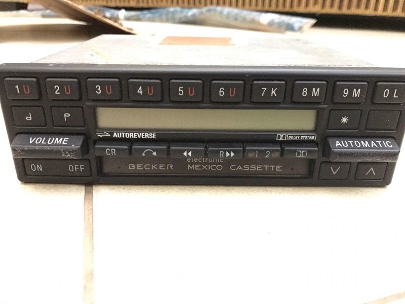 Rádio Becker Mexico Eletronic Cassete - R$ 600 - Vendido Whatsa14