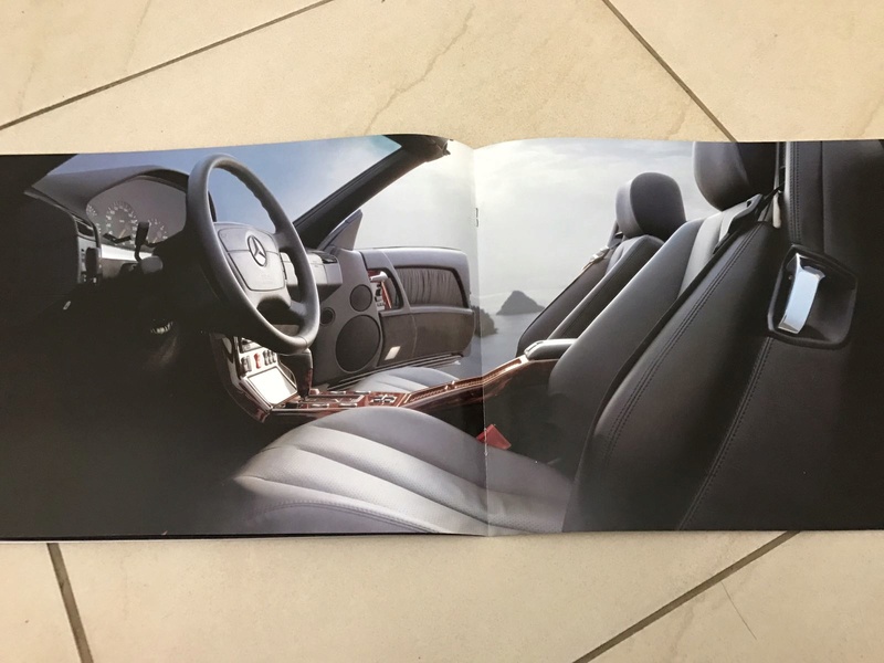 (VENDO) Catálogo antigo Mercedes SL - R$ 80 Whatsa37
