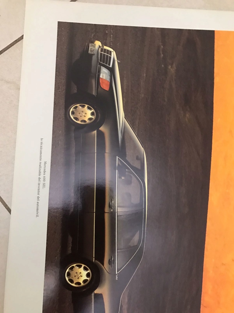 (VENDO) Catálogo 600SEL V12 - R$ 80 Whatsa44
