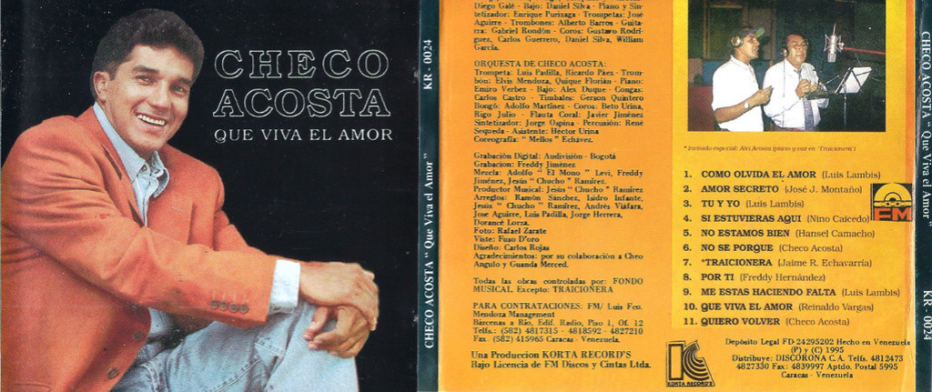 Checo Acosta - Que Viva el Amor (1995) Checo_10
