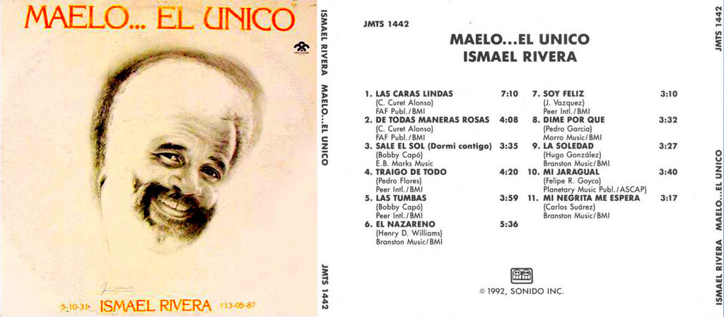 Ismael Rivera - El Unico (1988) Ismael12