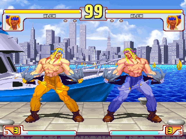 Street Fighter III Third Strike lifebar by Matmut [1280x720 edit by RAMON GARCIA] 12 versions Mugen110