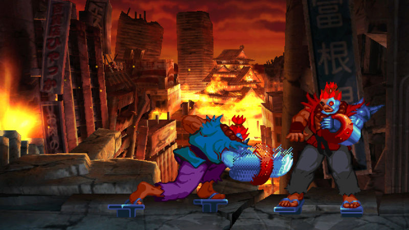 Cyber Akuma MvC HI-RES by Scar & RAMON GARCIA & Yolomate Mugen204