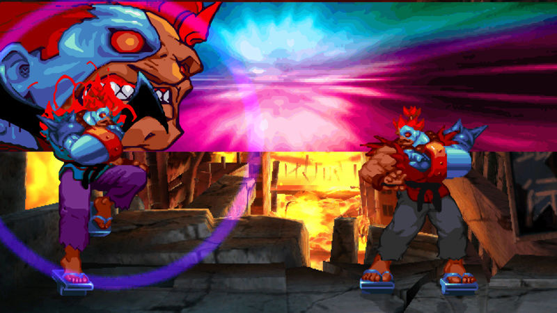 Cyber Akuma MvC HI-RES by Scar & RAMON GARCIA & Yolomate Mugen222