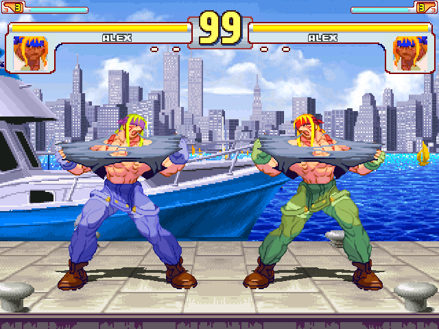 Street Fighter III Third Strike lifebar by Matmut [1280x720 edit by RAMON GARCIA] 12 versions Mugen325