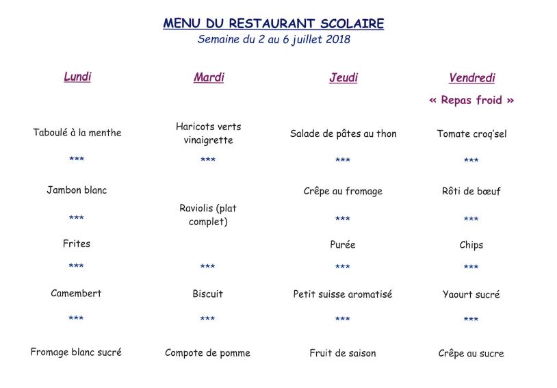 Menus de Juin et Juillet 2018 09_07_10