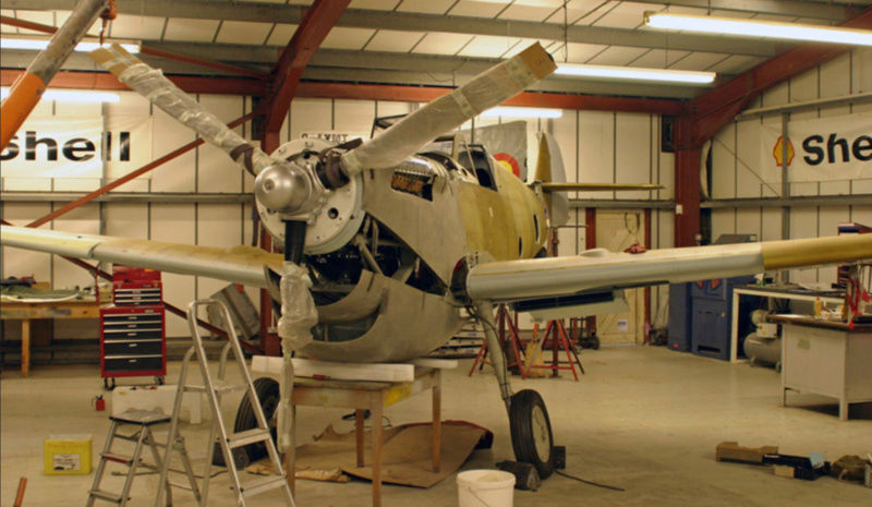 Un reportage d'Airfix sur de la restauration d'avions de la 2e Guerre mondiale Captur46