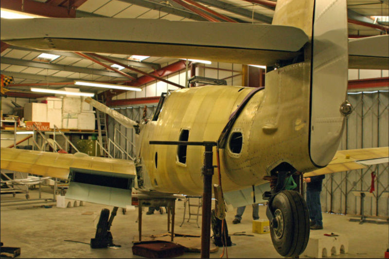 Un reportage d'Airfix sur de la restauration d'avions de la 2e Guerre mondiale Captur47
