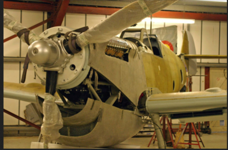 Un reportage d'Airfix sur de la restauration d'avions de la 2e Guerre mondiale Captur50