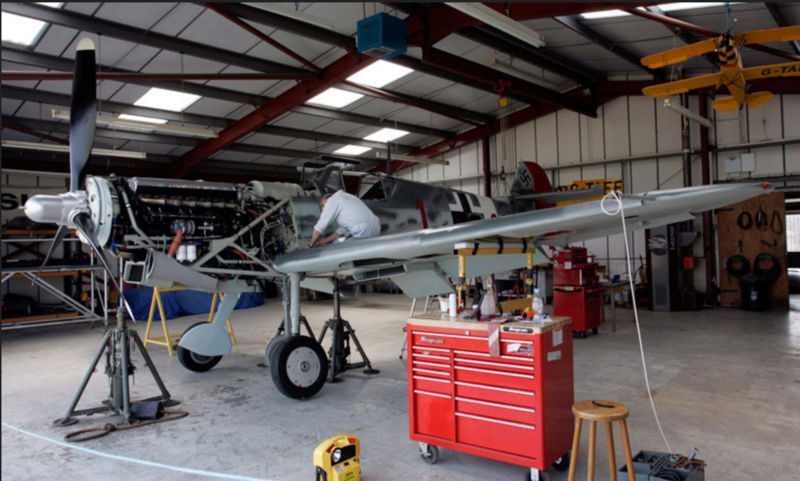 Un reportage d'Airfix sur de la restauration d'avions de la 2e Guerre mondiale Captur56