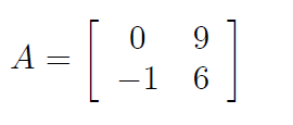 Álgebra Linear - Matriz de Transformação Line Matriz10