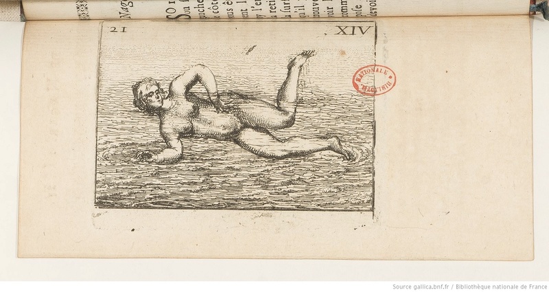 THEVENOT - L'art de nager (1696) 01418