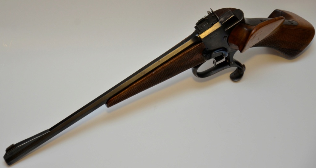 SOLD (Pending Funds) German "Tell" Free Pistol, 1935 _bmm3410