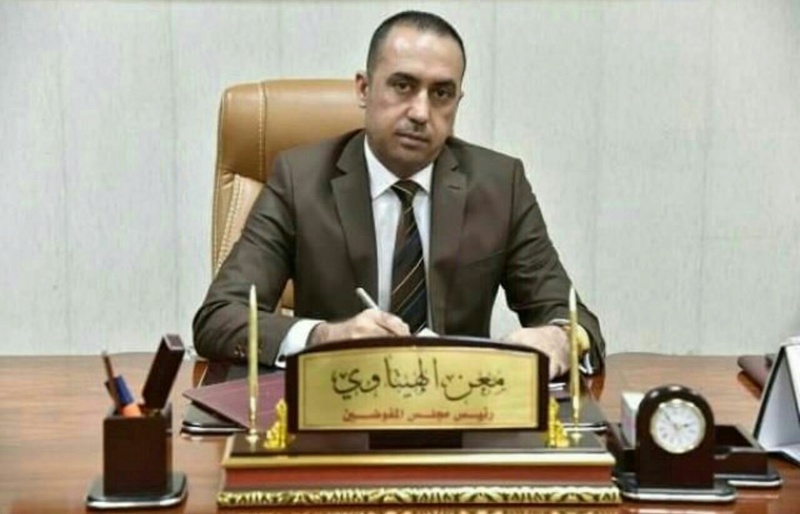 رئيس مفوضية الانتخابات العراقية"معن الهيتاوي"من داخل البرلمان... 6208e210