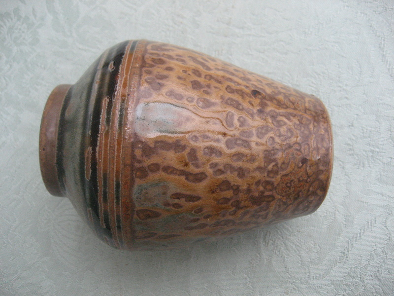 Great ash glazed vase, but whose?  Mike Dodd? Img_4212