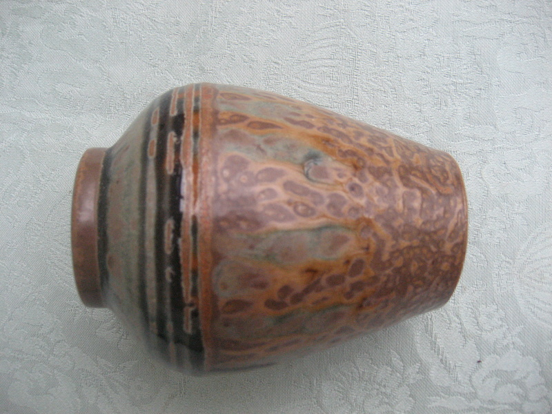 Great ash glazed vase, but whose?  Mike Dodd? Img_4213