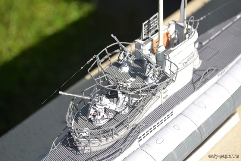U-Boat Type VIIC. Бумага. 1/72 21486310