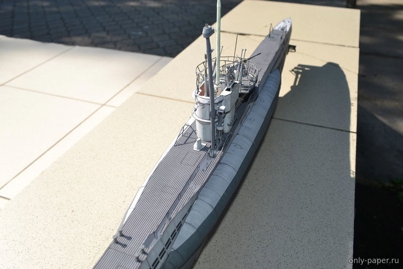U-Boat Type VIIC. Бумага. 1/72 94350010