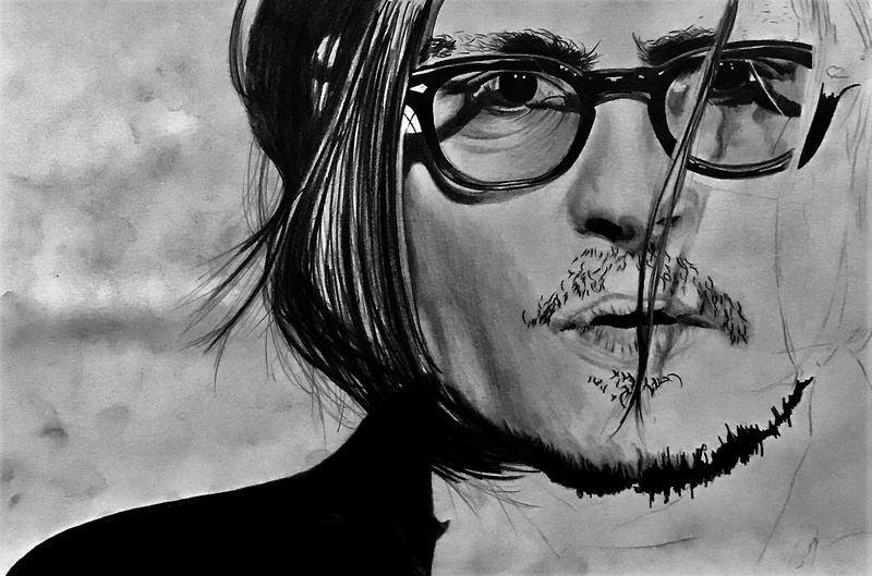 [GRAPHITE] Portrait Johnny Depp Img_2110