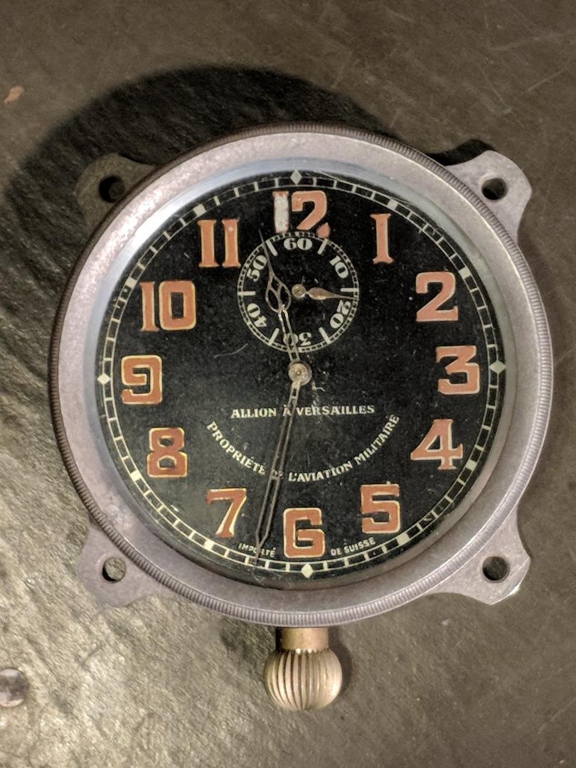 Horloges d'avions françaises de la Première Guerre mondiale Air_610