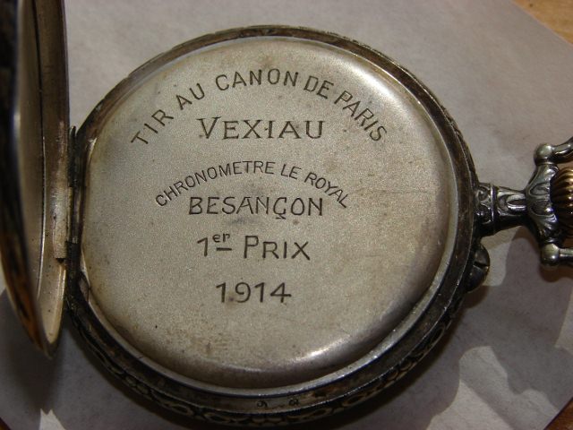 Tir Au Canon De Paris 1er Prix 1914  Dsc02415