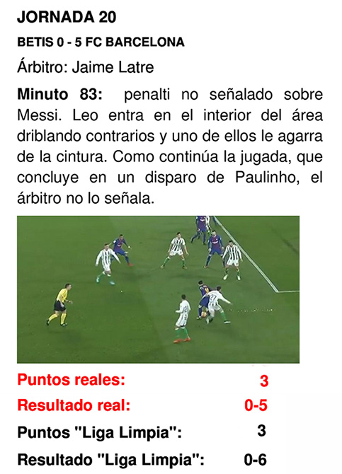 2018 - LA LIGA LIMPIA 2017/2018 Betis-11