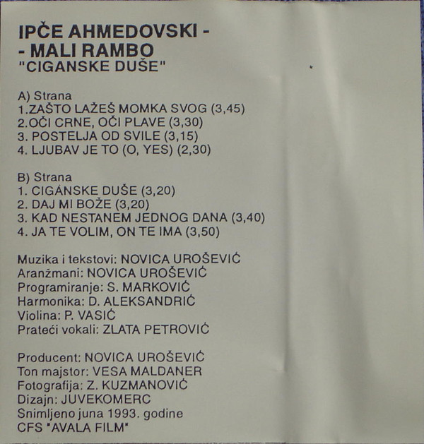 Ipče Ahmedovski - Omoti R-663417